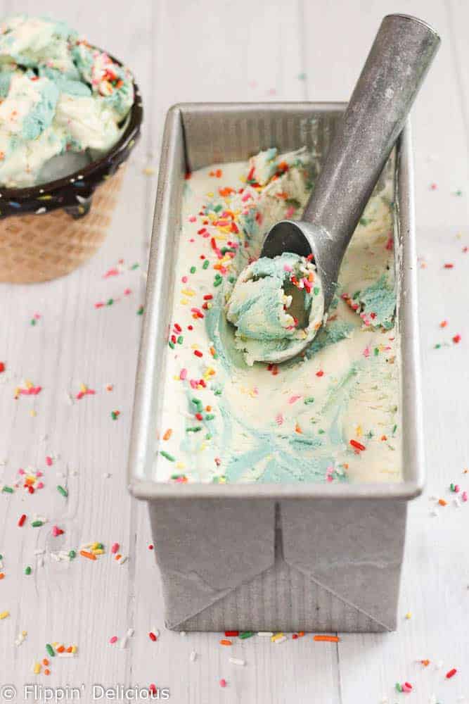 Homemade cake batter ice cream hot sale