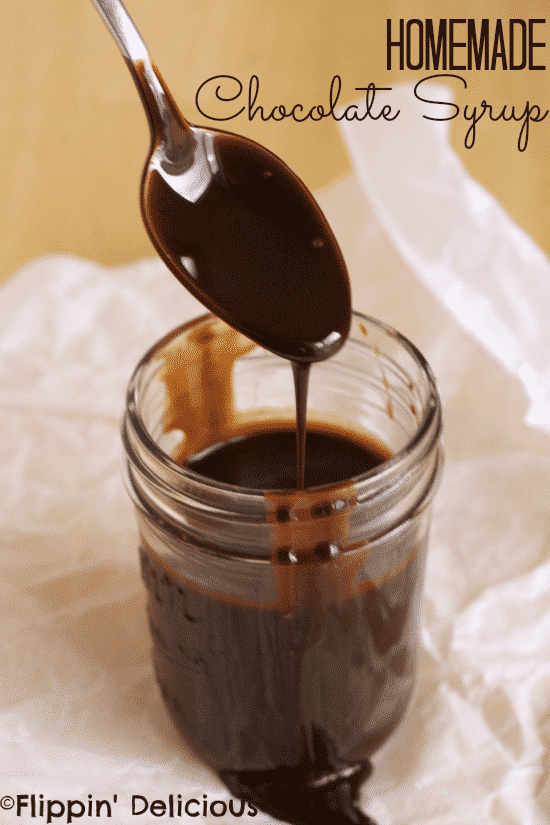 Homemade Chocolate Syrup