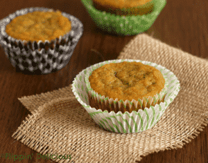 Carrot Zucchini Muffins #glutenfree and can easily be made #grainfree too. Full of protein and veggies they make a great breakfast!