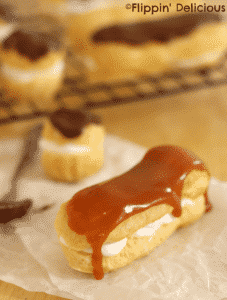 Gluten free cream puffs and eclairs are made simple in this easy recipe, but still oh so elegant! #glutenfree