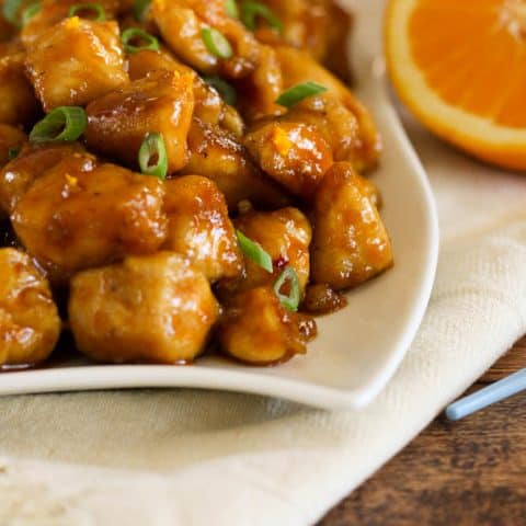 Copycat Panda Express Gluten Free Orange Chicken