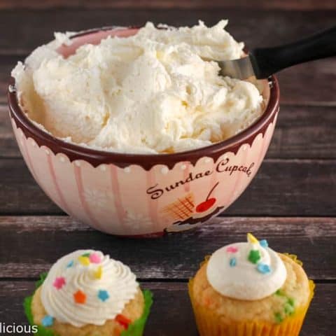 Easy Homemade American Buttercream Frosting Recipe (Dairy Free Option)