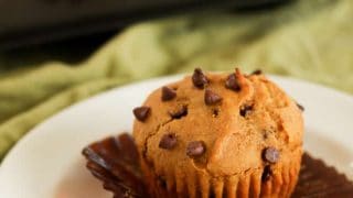 Gluten Free Pumpkin Chocolate Chip Muffins