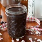With this naturally sweetened dairy free chocolate peppermint creamer, everyone can enjoy a little taste of the holidays in a toe-warming drink.