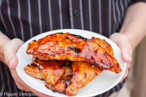 Grilled Gluten Free Teriyaki chicken is the perfect dinner for a summer night at the grill. Tangy and moist, you’ll be making this chicken again and again!