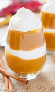 Creamy Vegan Pumpkin Pudding is not only dairy free and gluten free, but is also free of the top 8 allergens! Everyone can decorate their own pudding cup for a fun holiday activity!