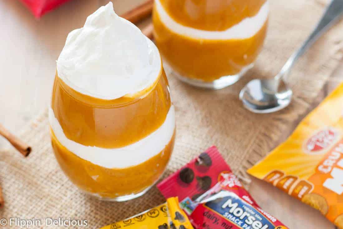 Creamy Vegan Pumpkin Pudding is not only dairy free and gluten free, but is also free of the top 8 allergens! Everyone can decorate their own pudding cup for a fun holiday activity!