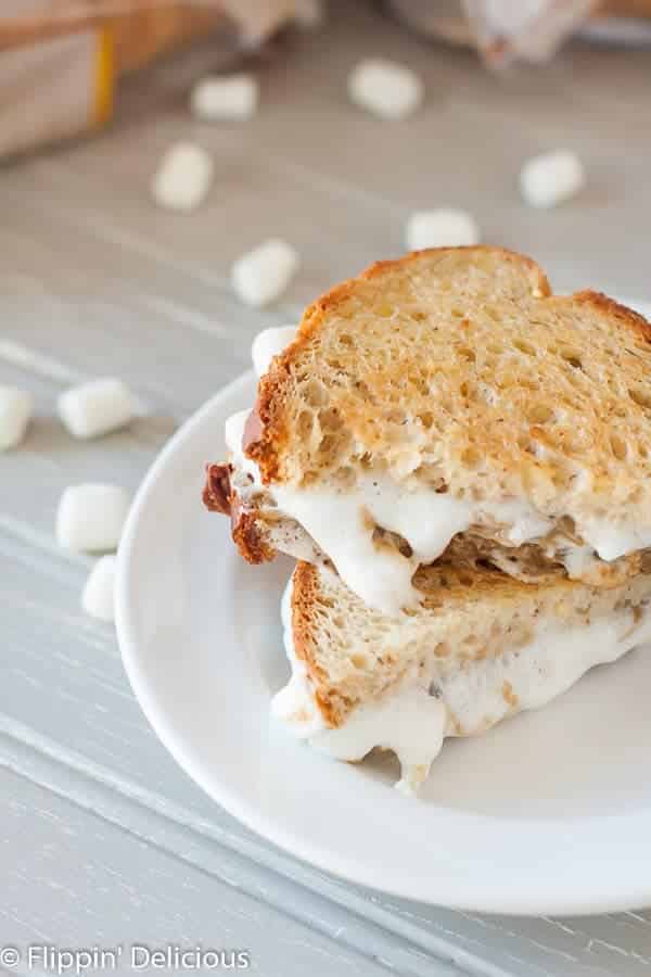 Gluten Free Fluffernutter Sandwich