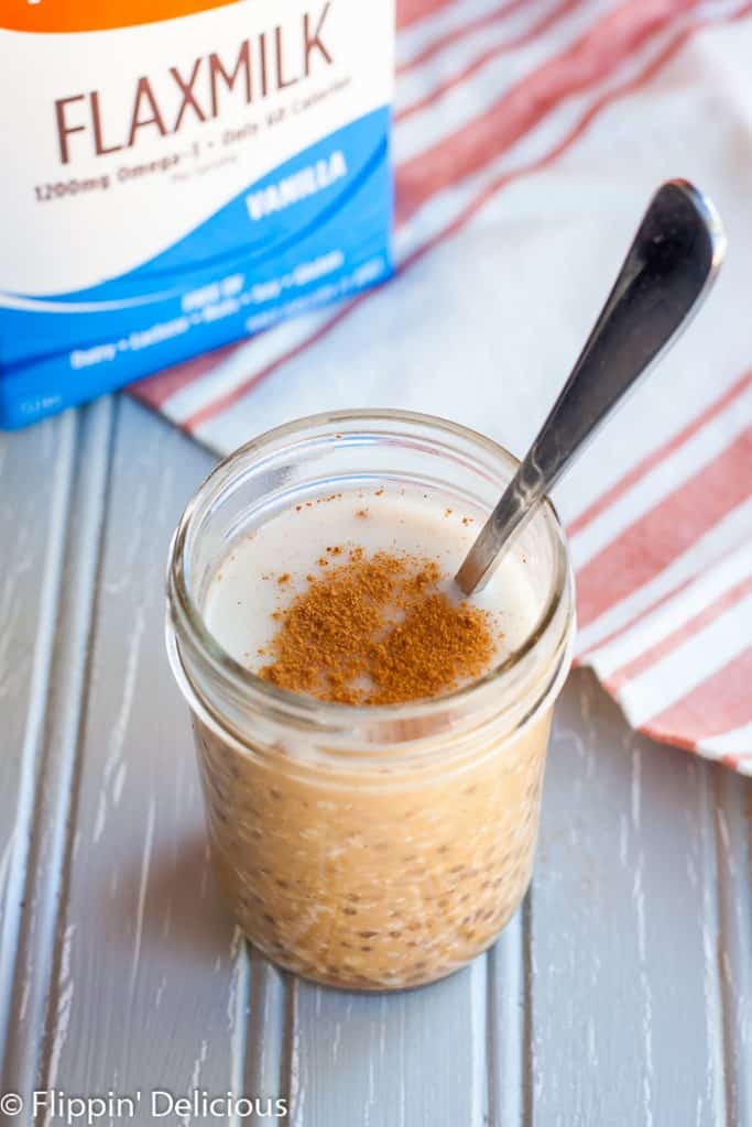 Gluten-Free Pumpkin Pie Overnight Oats take just a minute to mix up. The next day you have a breakfast full of goodness to help fuel your day.