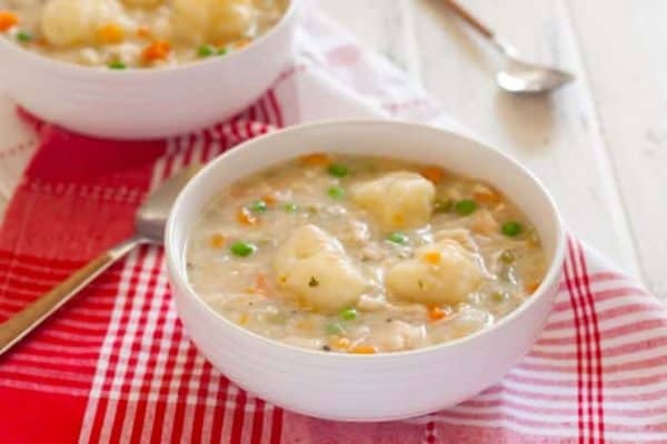 Gluten Free Chicken and Dumplings Recipe - Flippin' Delicious