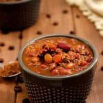 Mole Chili has a kick to it that other chili is lacking. The bite from this bowl will leave your eyes stinging and your taste buds screaming for more.