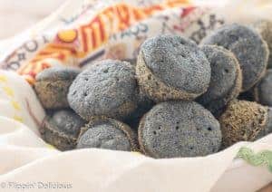 Easy gluten free blue corn muffins are sweet, tender, with a golden crust. Made WITHOUT all-purpose gluten free flour , and there is a dairy free option..