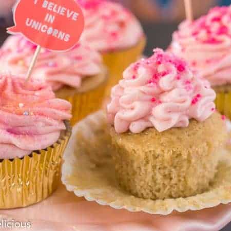 Gluten Free Yellow Cupcake Recipe