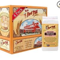 Bob 's Red Mill făină de orez alb fără Gluten, 24 uncii (pachet de 4)