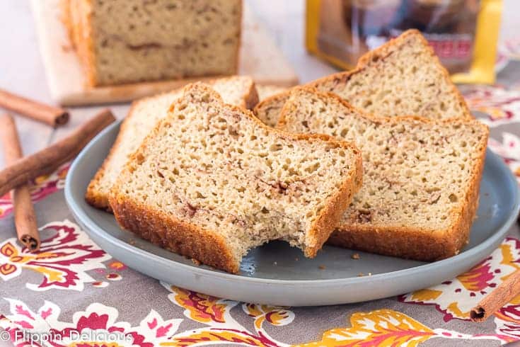 Gluten Free Cinnamon Bread Recipe