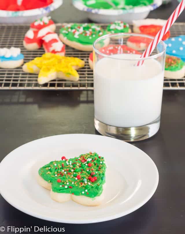 Gluten Free Christmas Cookies - Flippin' Delicious