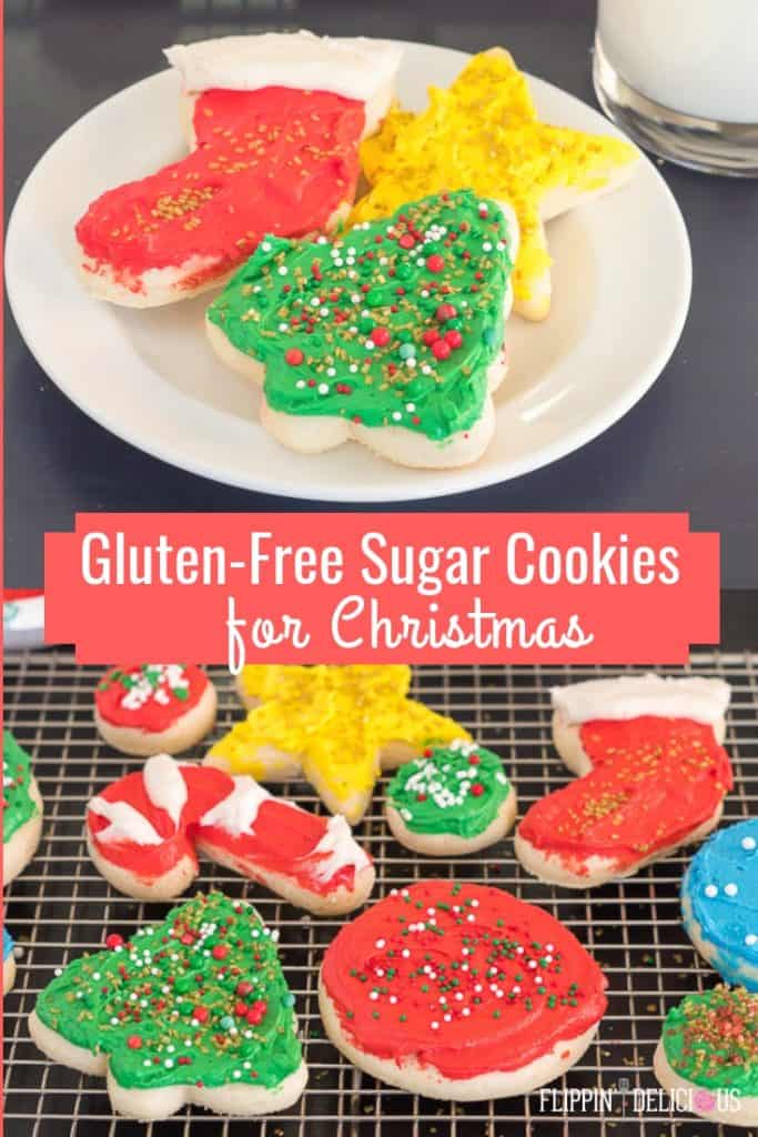 Gluten Free Christmas Cookies - Flippin' Delicious