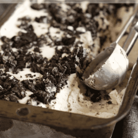 Gluten Free Cookies and Cream Ice Cream