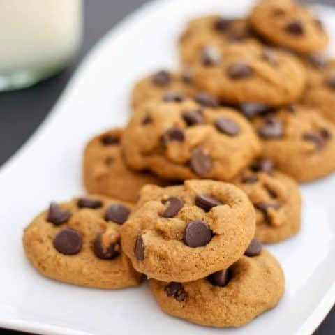 Gluten-Free Gingerbread Chocolate Chip Cookies