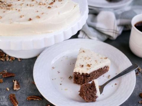 Image for Sugar Free Red Velvet Cake Recipe (Gluten Free, Keto)