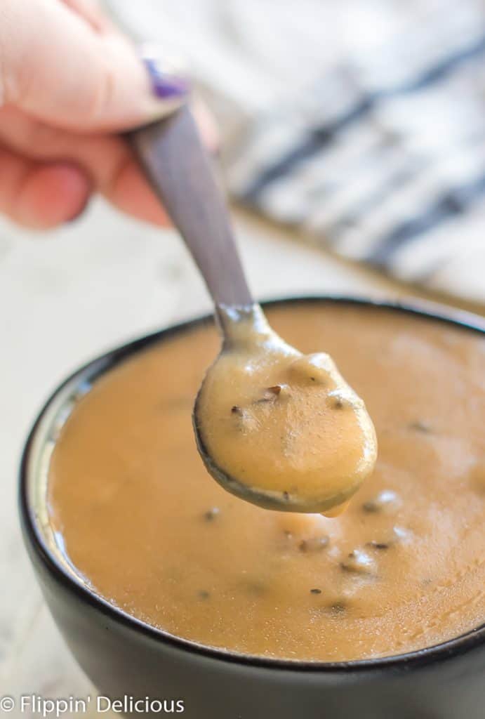 Gluten Free Cream of Mushroom Soup - Flippin' Delicious