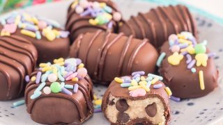 Gluten Free Cookie Dough Truffles