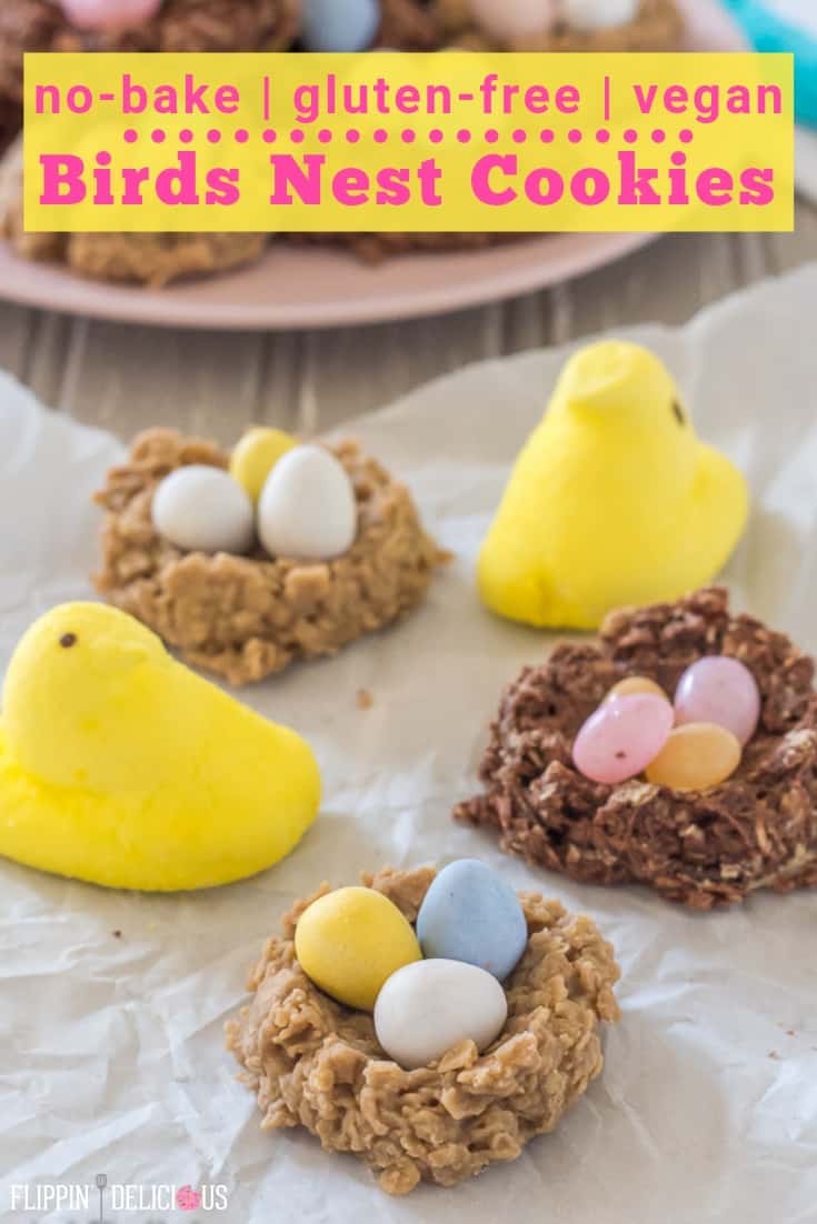 Vegan Gluten Free Birds Nest Cookies Recipe