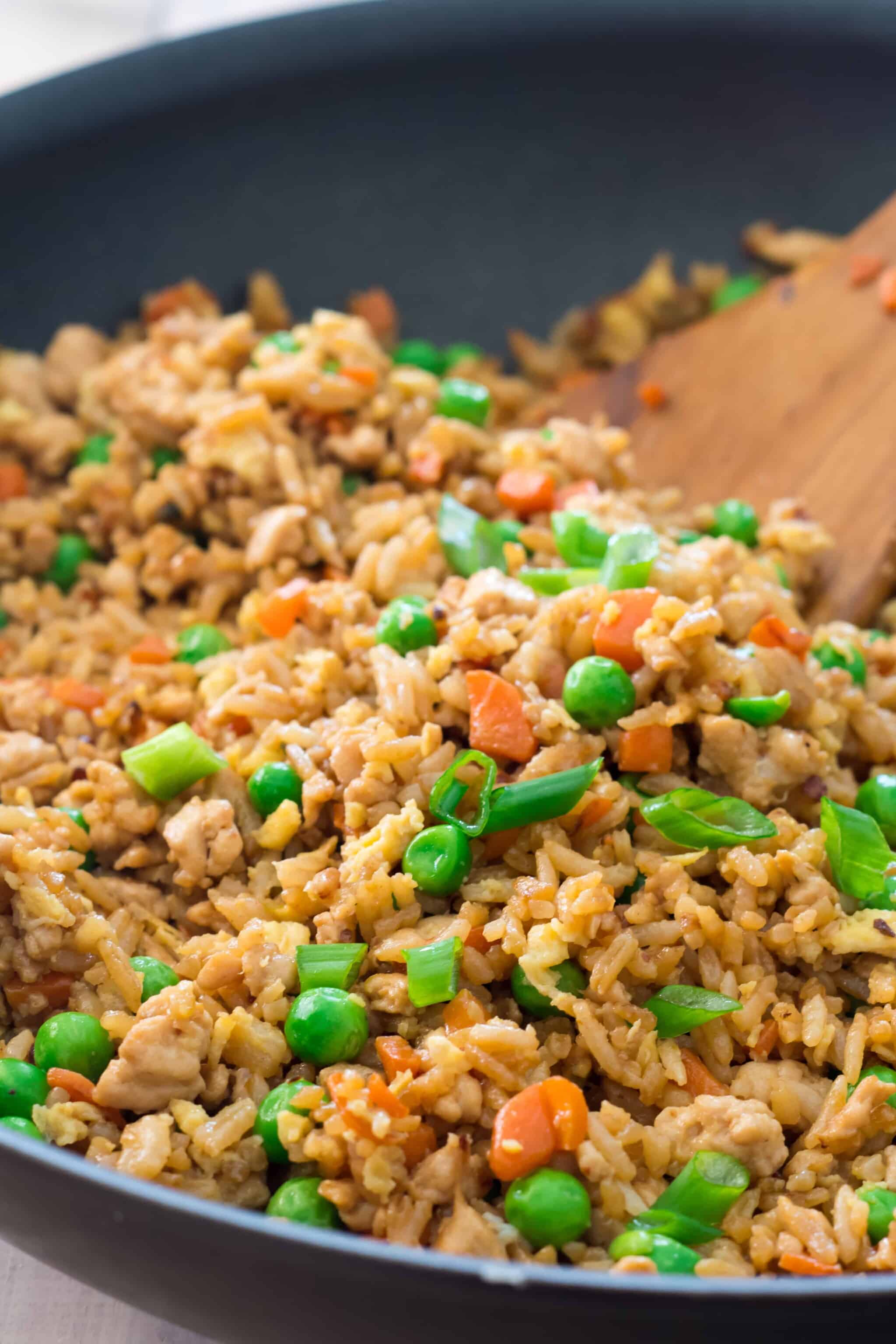 Gluten Free Ground Turkey Fried Rice Recipe