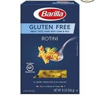 Barilla Gluten Free Pasta, Rotini , 12 Ounce (Pack of 8)