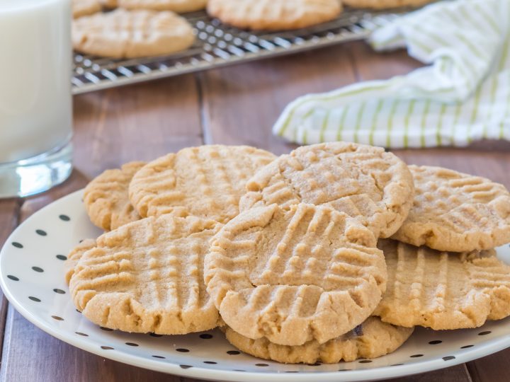 Gluten-Free) Peanut Butter Cookies