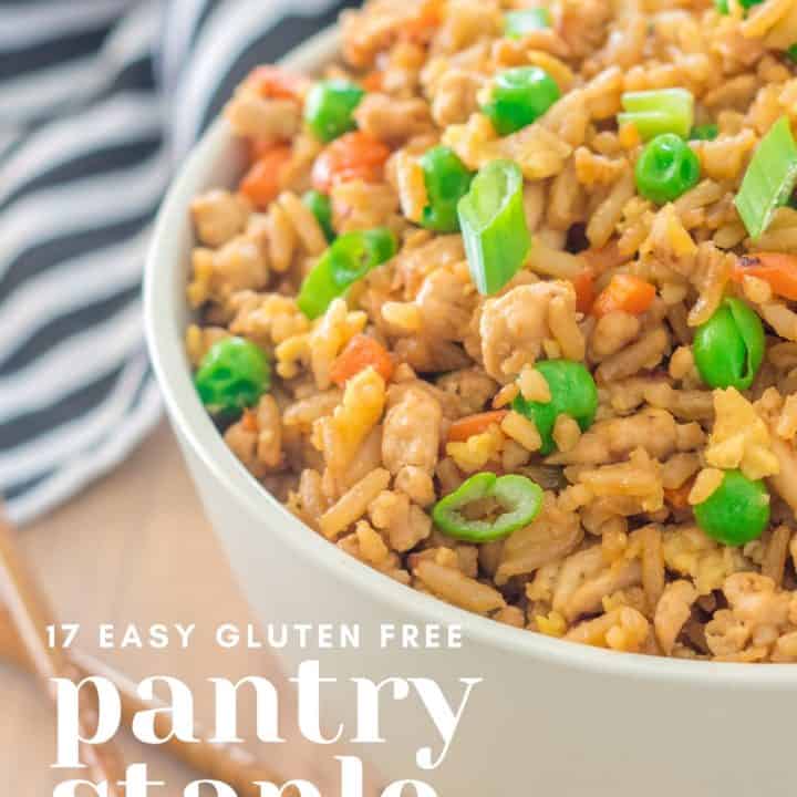 gluten free pantry staple meals