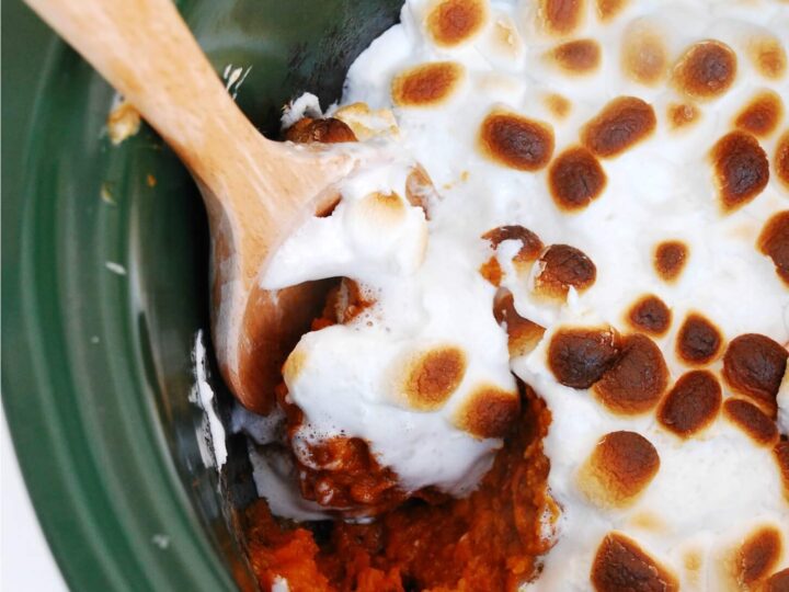 Image for Dairy Free Slow Cooker Sweet Potato Casserole (Gluten Free, Top 8 Free, & Vegan Too!)