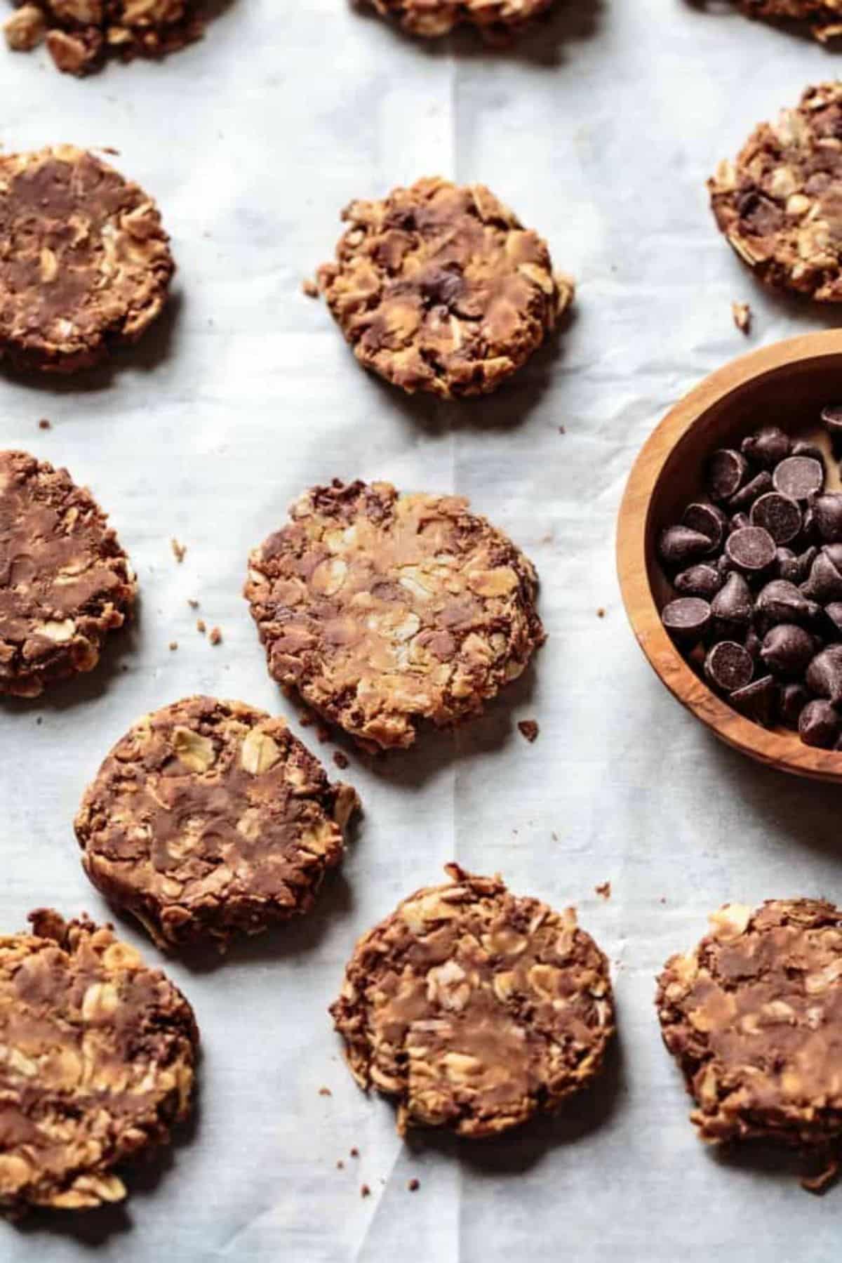 Gluten-Free No-Bake Oatmeal Cookies