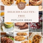 31 Delicious Gluten-Free Potluck Ideas pinterest image.