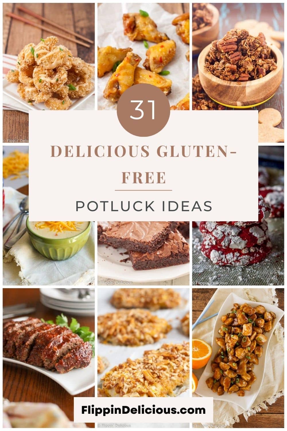 31 Delicious Gluten-Free Potluck Ideas - Flippin' Delicious