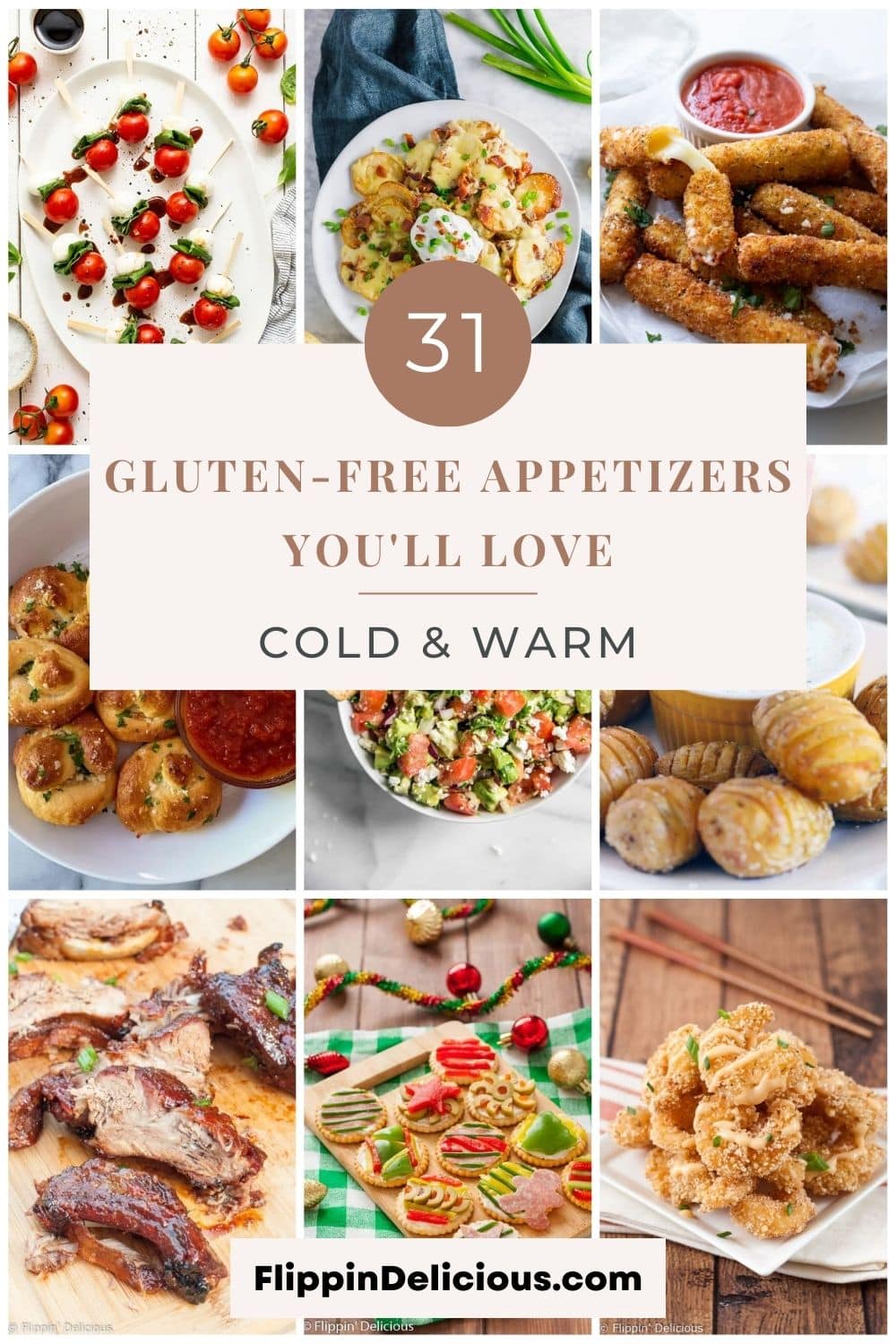 31 Gluten-Free Appetizers You'll Love (Cold & Warm) - Flippin' Delicious