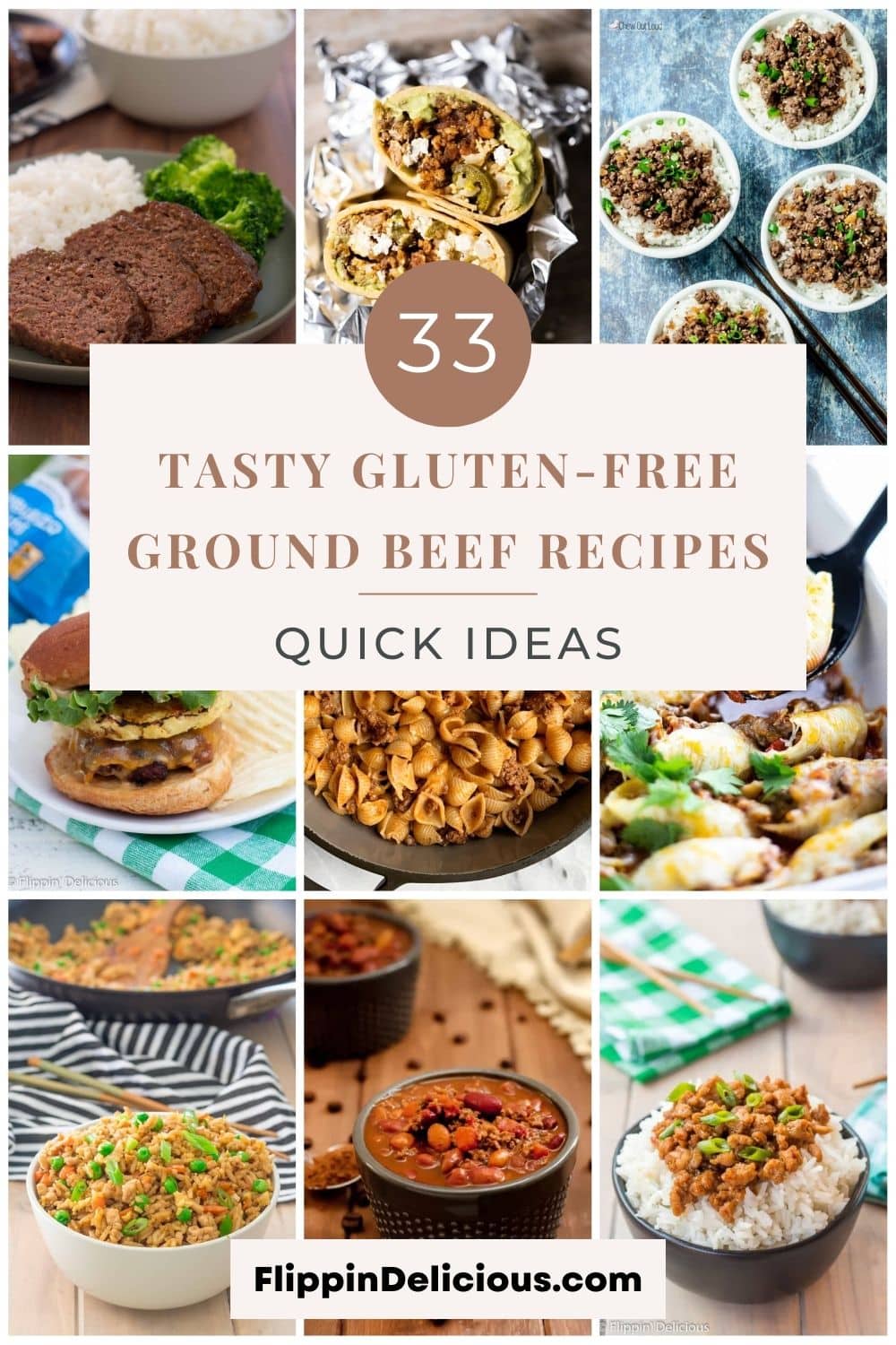 33 Tasty Gluten-Free Ground Beef Recipes (Quick Ideas) - Flippin' Delicious