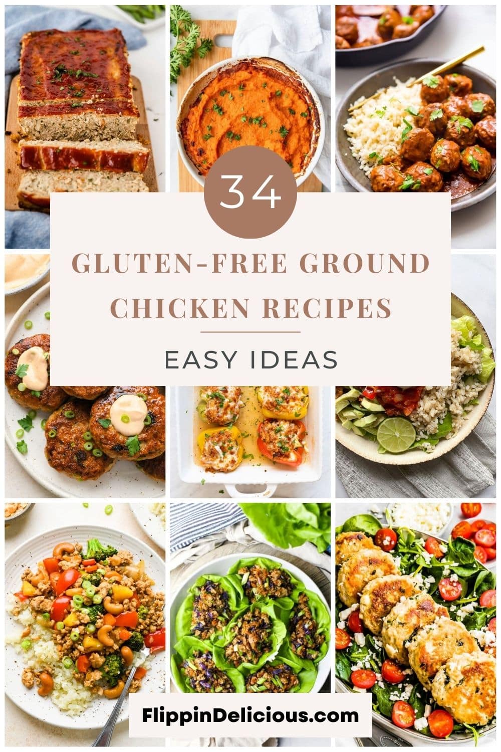34 Gluten-Free Ground Chicken Recipes (Easy Ideas) - Flippin' Delicious
