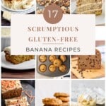 17 Scrumptious Gluten-Free Banana Recipes pinterest image.