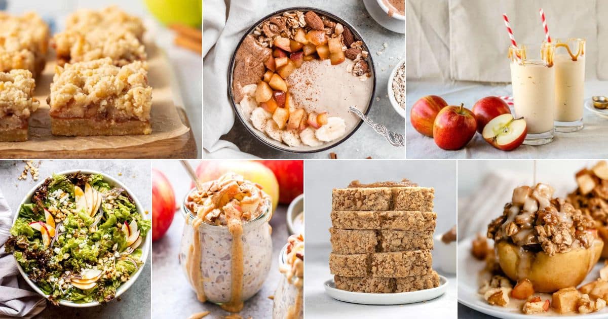 21 Amazing Gluten-Free Apple Recipes (Pies & More) facebook image.