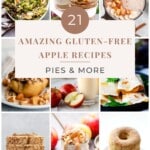 21 Amazing Gluten-Free Apple Recipes (Pies & More) pinterest image.