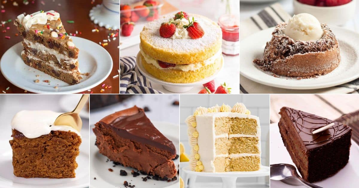 21 Gluten-Free Cake Recipes You Will Fall in Love With facebook image.