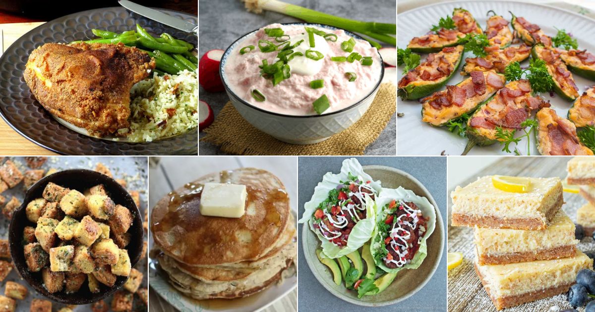 27 Low-Carb, Gluten-Free Recipes You Should Def Try facebook image.
