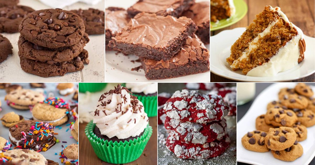 31 Best Gluten-Free Desserts Everyone Will Love facebook image.