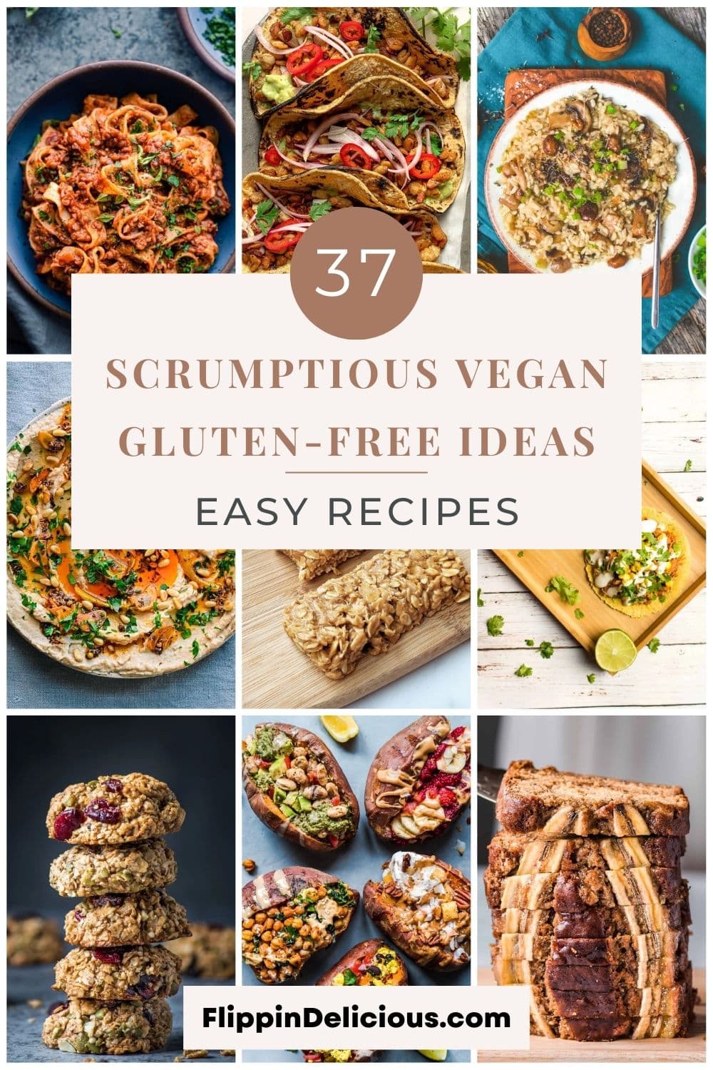 37 Scrumptious Vegan Gluten-Free Ideas (Easy Recipes) - Flippin' Delicious