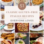 51 Classic Gluten-Free Italian Recipes Everyone Loves pinterest image.