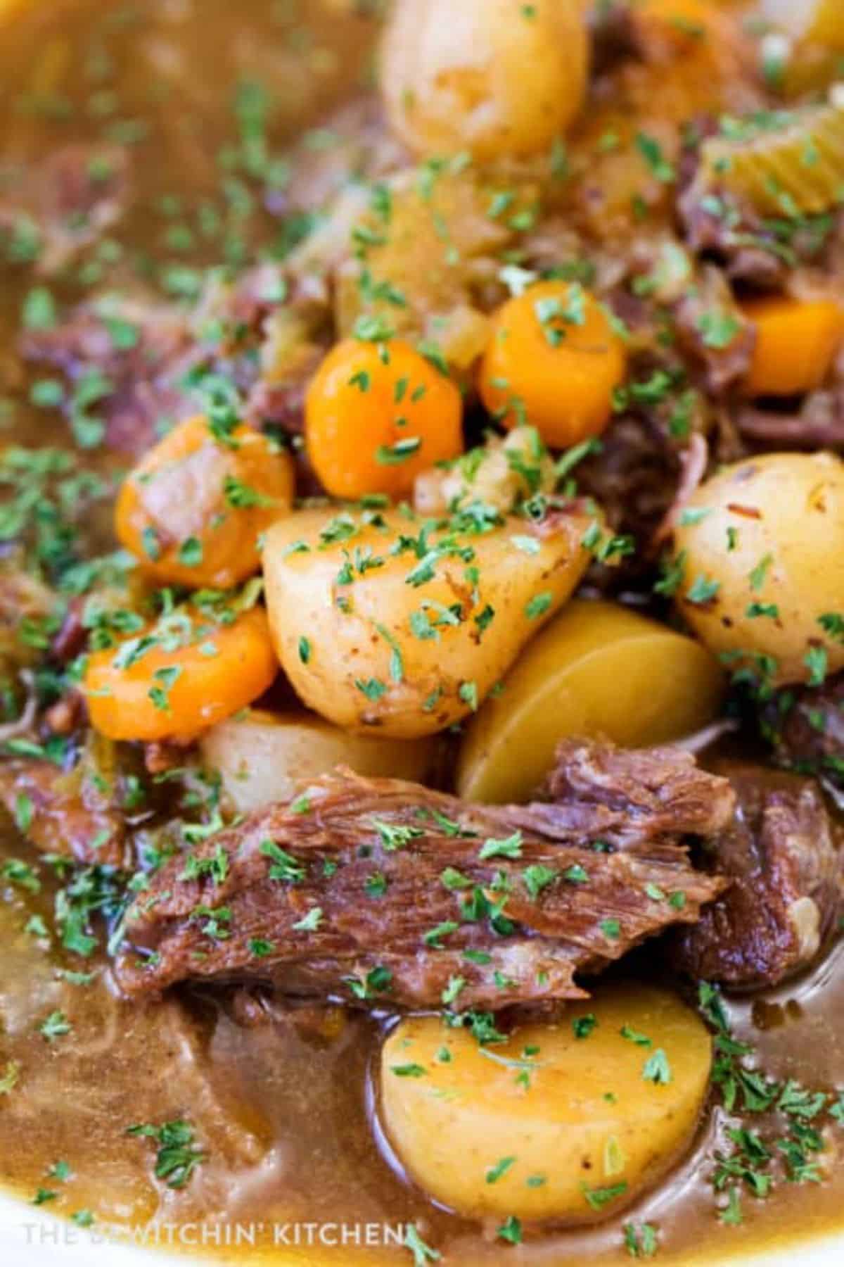 Delicious Gluten-Free Instant Pot Beef Stew.