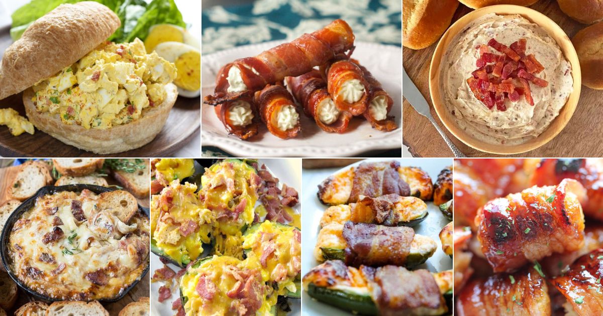 27 Gluten-Free Recipes with Bacon (Savory and Irresistible) facebook image.