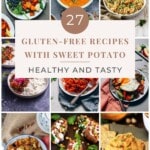27 Gluten-Free Recipes with Sweet Potato (Healthy and Tasty) pinterest image.