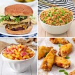 Four delicious gluten-free bbq dishes.